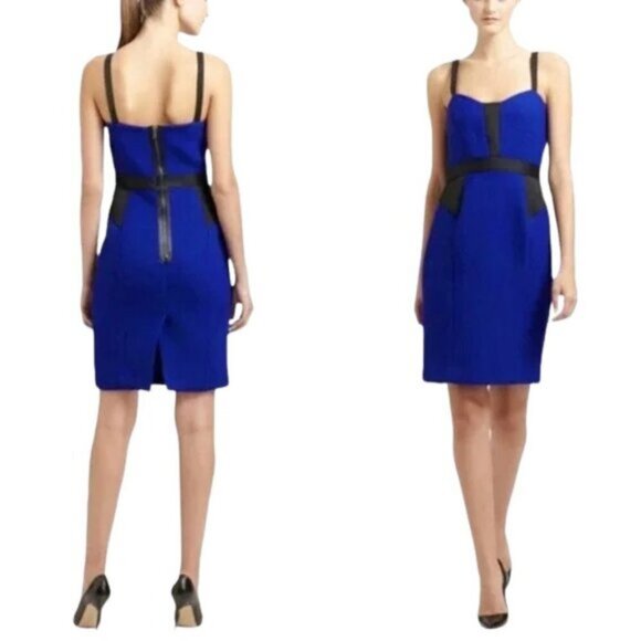 Milly New York Clarise Wool Sheath Dress Womens Size 6 - Picture 2 of 10